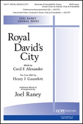 Royal David's City SATB/Unison choral sheet music cover